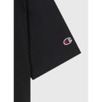 Champion 220273-KK001 SS Tee Siyah Yuvarlak Yaka Düz Erkek T-Shirt