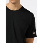 Champion 220278-KK001 Ss Tee Siyah Yuvarlak Yaka Düz Erkek T-Shirt - XL