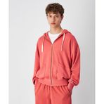 Champion 220745-RS068 Kırmızı Time Capsule Full Zip Hoodie Erkek Sweatshirt