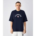Champion 220798-BS501 Icons T-Shape Tee Lacivert Erkek T-Shirt