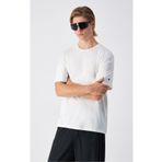 Champion 220822-WW048 C-Tech SS Tee Beyaz Erkek T-Shirt