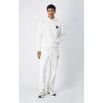 Champion 221195-WW048 Street Varsity Elastic Cuff Pants Beyaz Erkek Eşofman Altı