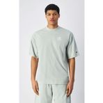 Champion 221257-GS129 Icons Plush Wash Crewneck Yeşil Erkek T-Shirt