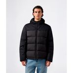 Champion 221551-KK001 Siyah Hooded Jacket Erkek Outdoor Mont
