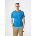 Champion 221798-BS220 Ss Tee Mavi Yuvarlak Yaka Düz Erkek T-Shirt - XL
