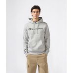 Champion 221809-EM021 Gri Script Shop Hooded Erkek Sweatshirt