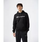 Champion 221809-KK001 Siyah Script Shop Hooded Erkek Sweatshirt