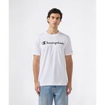 Champion 221814-WW001 Beyaz Script Shop Short-Sleeve Tee Erkek Tişört