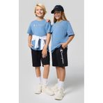 Champion 306888-KK001 Script Shop Shorts Siyah Unisex Çocuk Şort