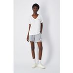 Champion Authentic Pants Shorts Gri Kadın Şort-117781-EM021