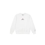 Champion Baskılı Bisiklet Yaka Sweatshirt, Erkek, Beyaz, XL