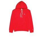 Champion Bisiklet Yaka C-logo Kapüşonlu Sweatshirt, Erkek, Kırmızı, XXL