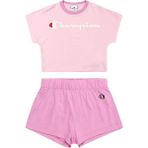 Champion Champıon Kız Çocuk Şort T-Shırt Takım 404966-PS013 - Çok Renkli