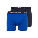Champion Core 2'li Paket Boxer, Erkek, Mavi / Lacivert, XL