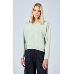 Champion E10007-GS072 Eco Future Crewneck Croptop Yeşil Kadın Sweatshirt