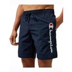 Champion Erkek Büyük Logolu Mayo, Lacivert, XXL