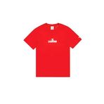 Champion Erkek Grafik Sırtta Baskılı T-Shirt, Kırmızı, L