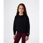Champion Icons Crewneck Sweatshirt 08-12 yaş çocuk kız Siyah Sweatshirt - 405210-KK001