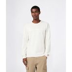 Champion Icons Long-Sleeve Tee Erkek Beyaz Sweatshirt - 221283-WW056