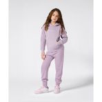 Champion Icons Rib Cuff Pants 08-12 yaş çocuk kız Mor Eşofman Altı - 405251-VS100