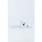 Champion Icons Varsity S11544-WW001 Beyaz Slide Kadın Terlik