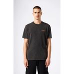 Champion Icons Wash Crewneck T-Shirt Erkek Siyah Tişört - 221576-KK001