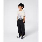 Champion Icons Wash Rib Cuff Pants 08-12 yaş çocuk erkek Siyah Eşofman Altı - 307307-KK001
