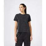 Champion Icons Wash Short-Sleeve Tee Kadın Siyah Tişört - 118164-KK001