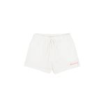 Champion Kadın Baskılı Şort, Beyaz, XS