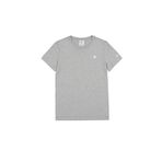 Champion Kadın Legacy Basics W-Light Yuvarlak Yaka Tişört, Açık Gri Melanj, M