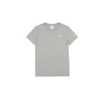 Champion Kadın Legacy Basics W-Light Yuvarlak Yaka Tişört, Açık Gri Melanj, XS