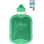 Champion Kauçuk Termofor Mini Sıcak Su Torbası, Kokusuz Sıcak Su Torbası Yeşili 1,5 lt