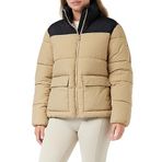 Champion Legacy Outdoor Crickle Naylon Mont, Kadın, Kum Kahverengi/Siyah, L