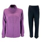 Champion Legacy Yüksek Yaka Ceket/Eşofman Takımı , Kadın, Mor/Siyah, S