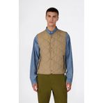 Champion Polyfilled Vest Erkek Bej Yelek - 221557-MS100