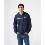 Champion Script Shop Full Zip Hoodie Sweatshirt Erkek Lacivert Sweatshirt - 221810-BS501