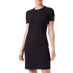 Champion Slim Fit Pamuk Likra Elbise, Kadın, Siyah, M