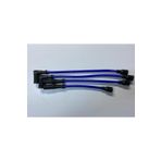 CHAMPION SPARK PLUG WIRE SET Fıat Dogan Slx Ie 1.4-1.6 8v 97-02 4cc 8.5 Mm Mavi Silikon Performans Buji Kablosu