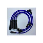 CHAMPION SPARK PLUG WIRE SET Renault 9 Brodway 1.4ie 8v 95-00 4cc 8.5 Mm Mavi Silikon Performans Buji Kablosu