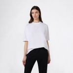 Champion Ss Regular Fit Kadın Beyaz T-SHIRT.WW001 - WW001-Beyaz