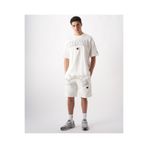 Champion Street Varsity Bermuda 221206-WW048 Beyaz Erkek Şort