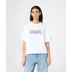 Champion T-Table Short-Sleeve Tee Kadın Beyaz Tişört - 118389-WW001