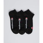 Champion U20100-KK001 Siyah Basics 3pk Sneaker Socks Unısex Çorap