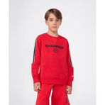 Champion Urban Sport Crewneck Sweatshirt 08-12 yaş çocuk erkek Kırmızı Sweatshirt - 307242-RS069