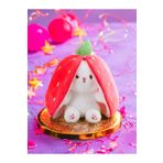 CHANCE GİFT Sürpriz Havuç Peluş Tavşan 50 Cm Oyuncak Hediyelik Sevgiliye Çocuğa Saklı Tavşan