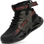 Chance Petcastle 7719 Gri-Siyah Unisex İş Ayakkabısı