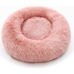 Chance Petcastle Yuvarlak Peluş Pet Yatak Kulübesi (Yurt Dışından) - Açık Pembe - 40 x 40 cm