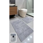 Chandler Home Lahna Pamuklu Banyo Paspası Takımı – 2’li Dokuma Tabanlı, Yumuşak Dokulu Tasarım