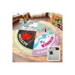 Chandler Home Seasons and Months Dijital Çocuk Halısı – Anaokulu, Kreş ve Oyun Alanı İçin Kaymaz, Yumuşak Zemin