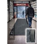 Chandler Home Sempre Koyu Gri, Kaymaz Taban, Kapı Paspası, Nem Alıcı Paspas, Işyeri Paspası, Apartman Içi Paspas - 120 x 240 cm